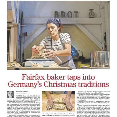 Burlington Free Press - Holiday Baking 2016