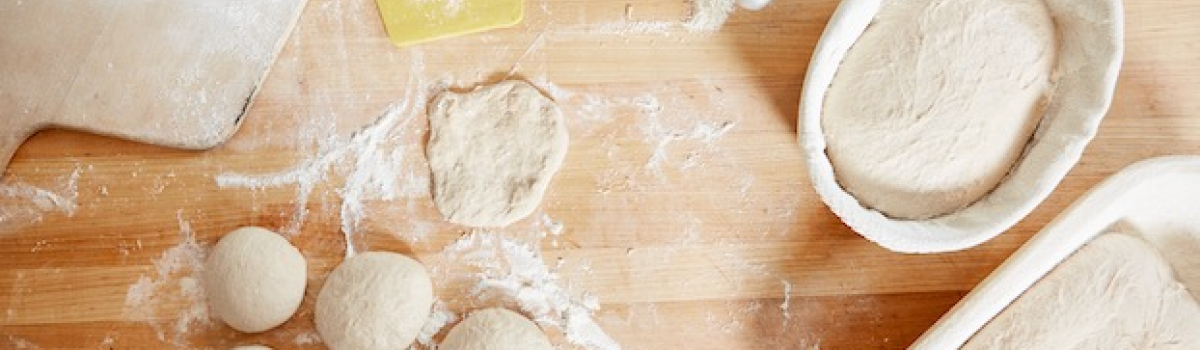 bread shaped on table